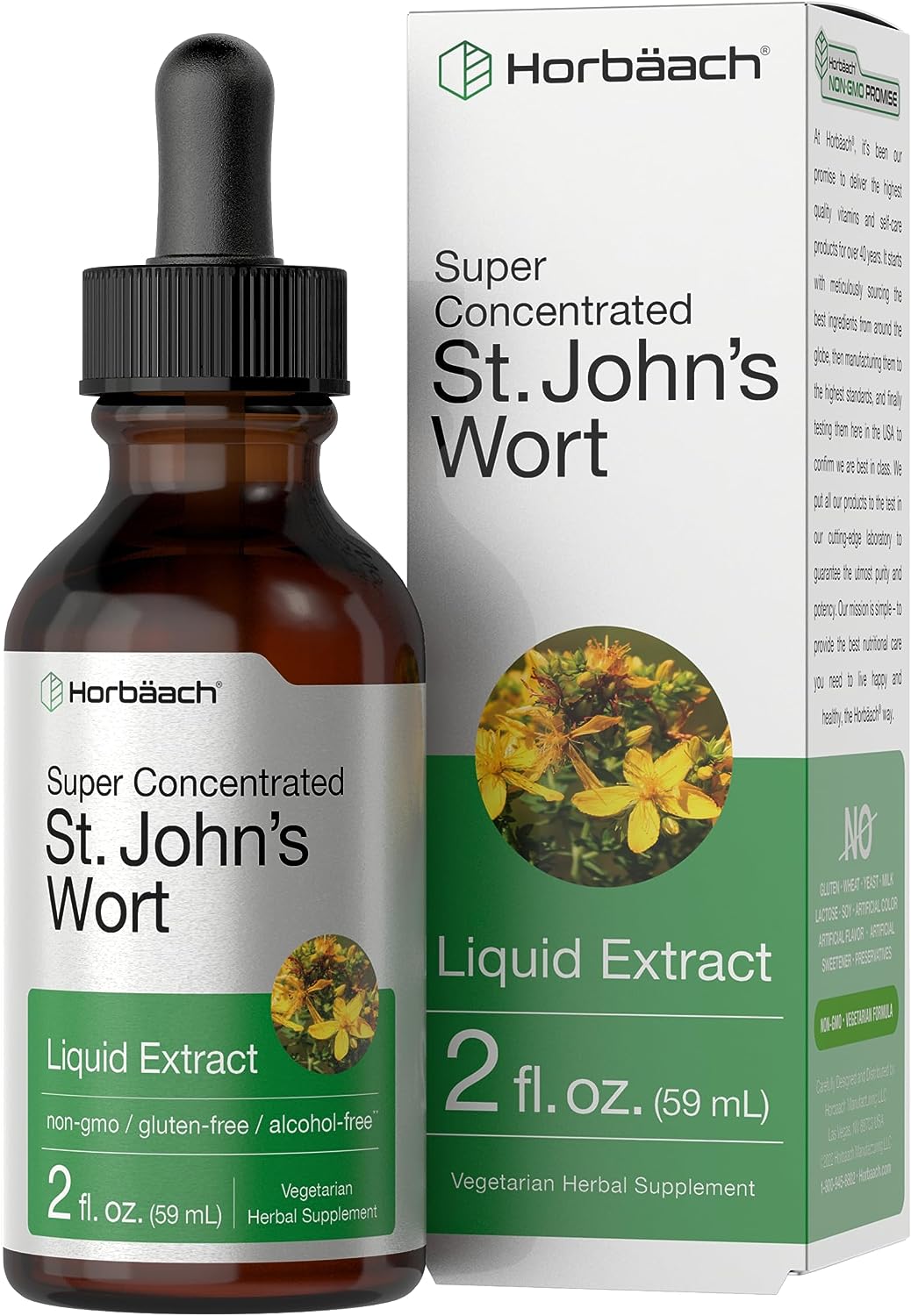 St Johns Wort Extract | 2oz Liquid
