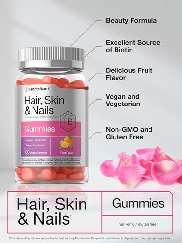 Hair Skin & Nails | 100 Gummies