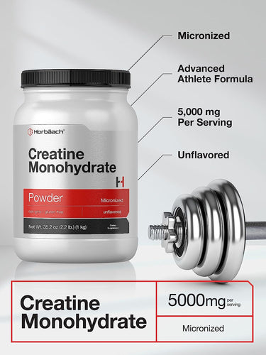 Creatine Monohydrate Powder | 2.2lbs