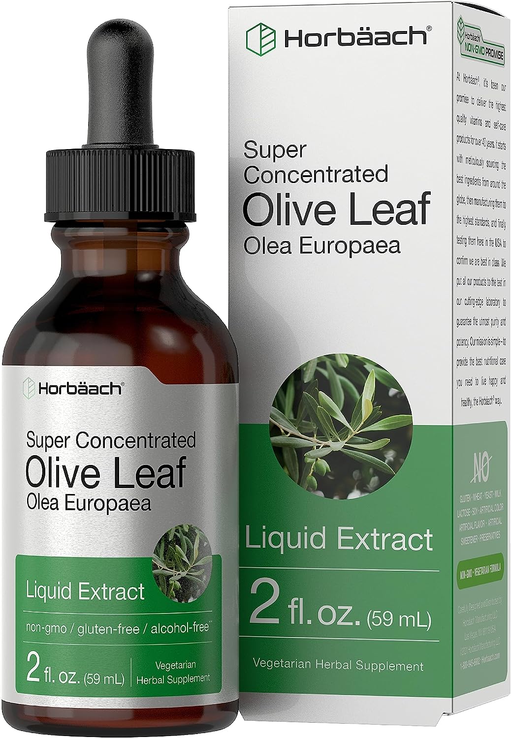 Olive Leaf Liquid Extract | 2 fl oz