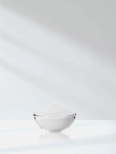 View 8 CL Skin Rejuvenator with Verisol 300 gm Powder, displayed as white powder in a clear glass bowl.