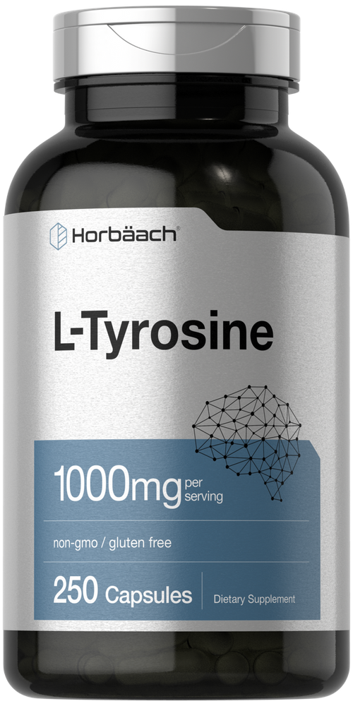 L-Tyrosine 1000mg | 250 Capsules