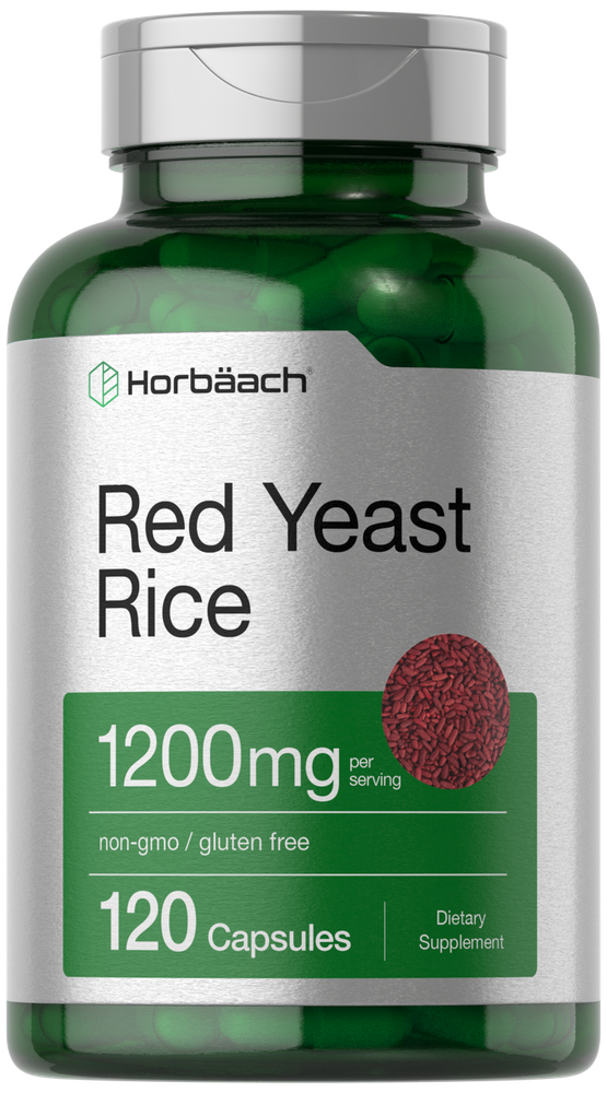 Red Yeast Rice 1200mg | 120 Capsules