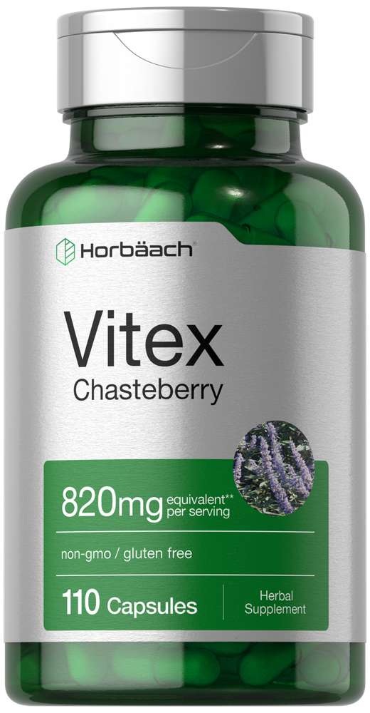 Vitex Berry 820mg | 110 Capsules