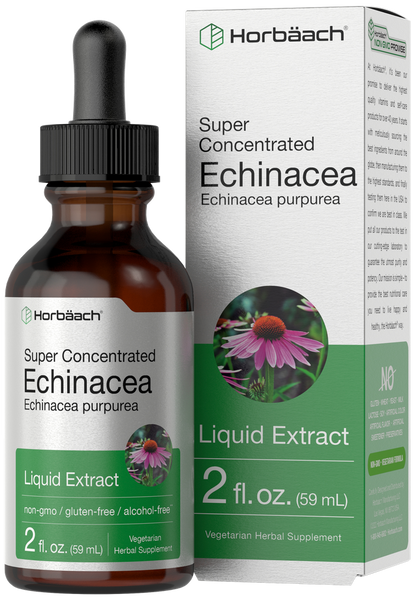 Echinacea Extract - 2 fl oz Alcohol-Free Liquid Extract