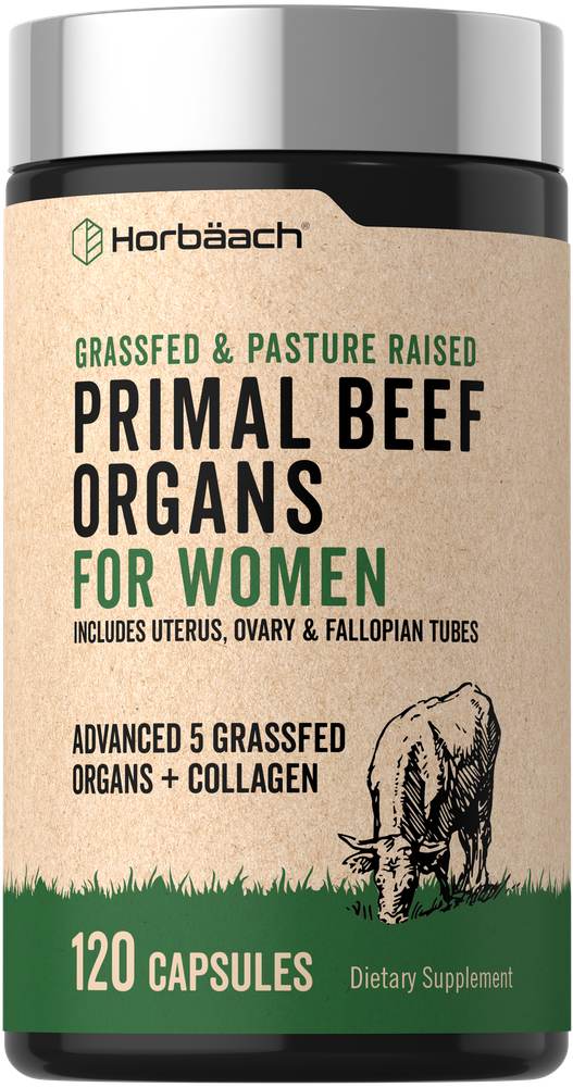 Beef Organ Supplement for Women | 120 Capsules