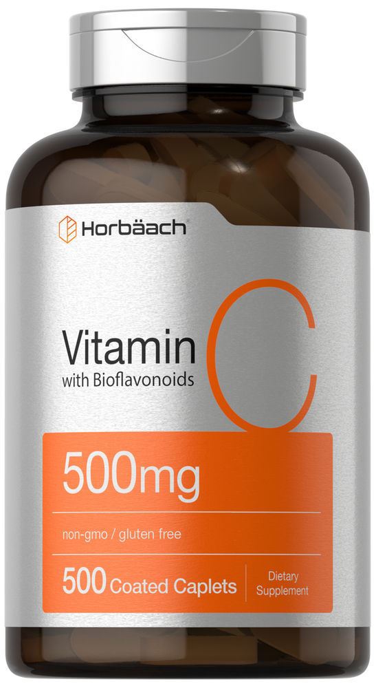 Vitamin C with Bioflavonoids 500mg | 500 Caplets