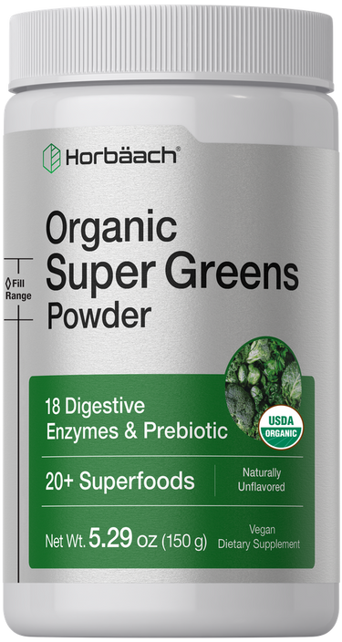 View 1 Organic Greens Powder | 5.29 oz Supplement