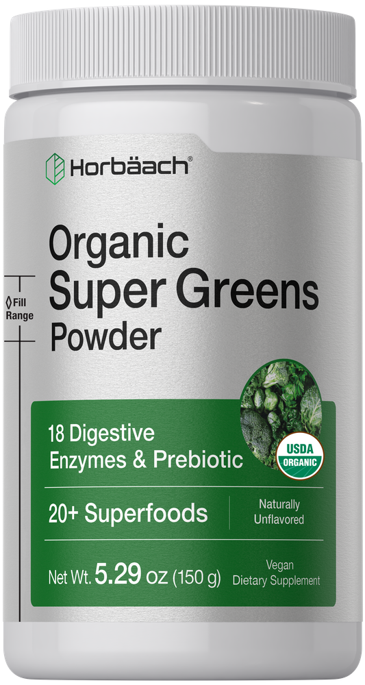 Organic Greens Powder | 5.29 oz Supplement