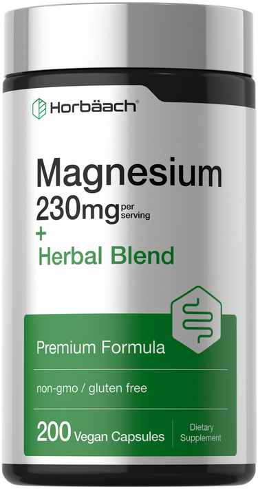 View 1 Magnesio 230 mg | 200 Cápsulas