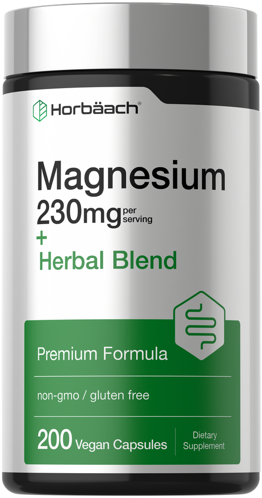 Magnesium 230 mg | 200 Capsules