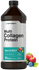 Bottle of Horbaach Multi Collagen Protein with fruit illustrations on a white background