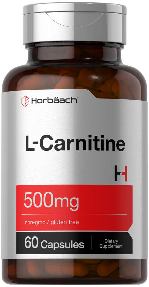 L Carnitine Supplement 500mg | 60 Capsules