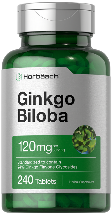 Ginkgo Biloba 120mg | 240 Tablets