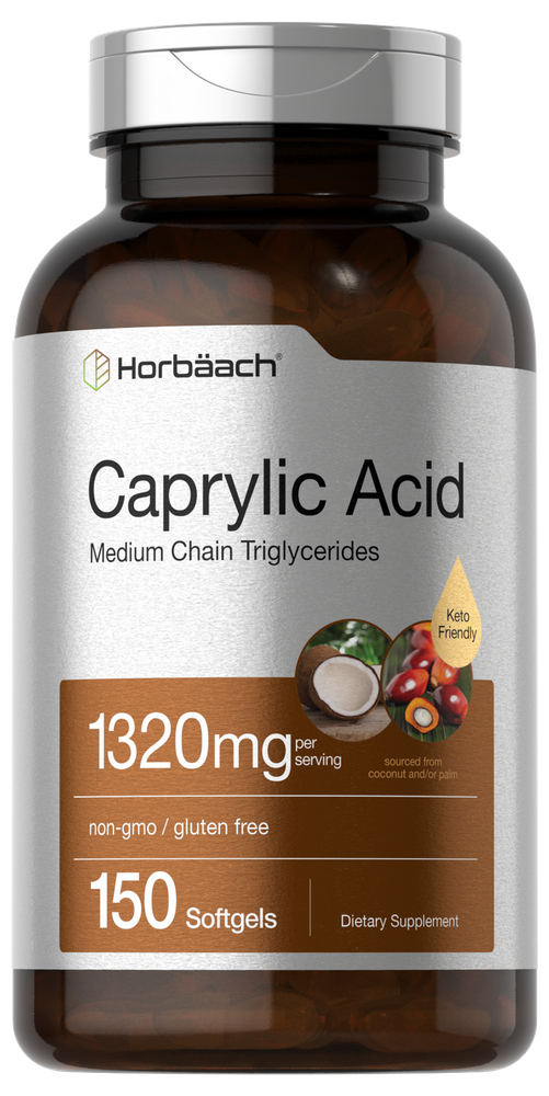 Caprylic Acid 1320mg | 150 Softgels