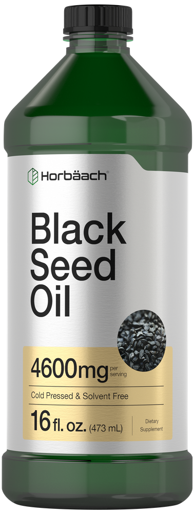 Olio di semi neri 4600mg per porzione | 16oz Liquido