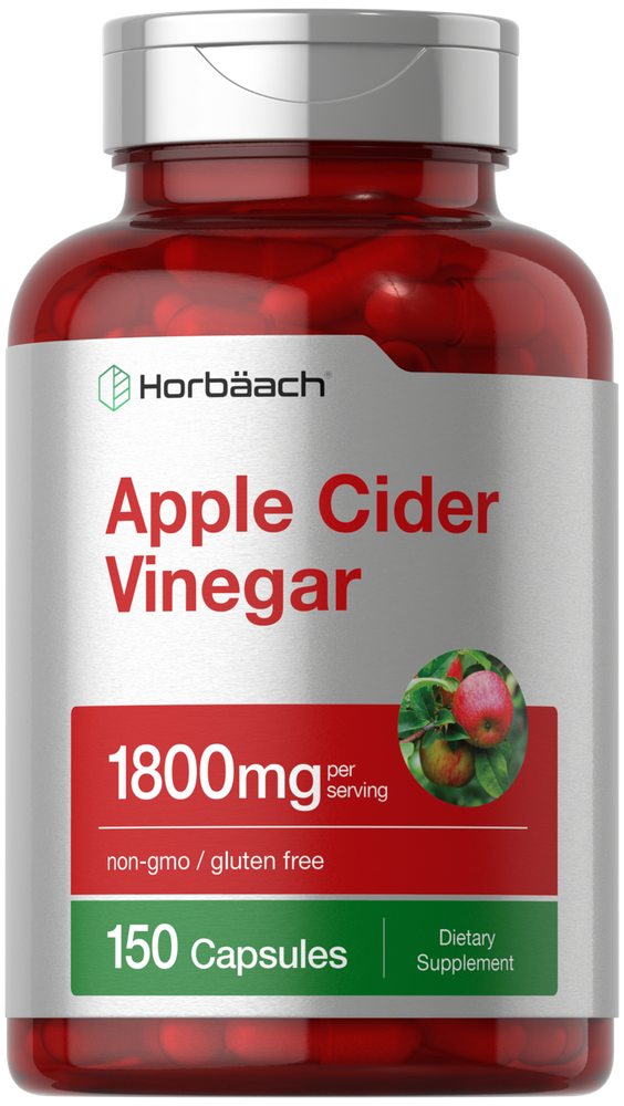 Apple Cider Vinegar 1800mg | 150 Capsules