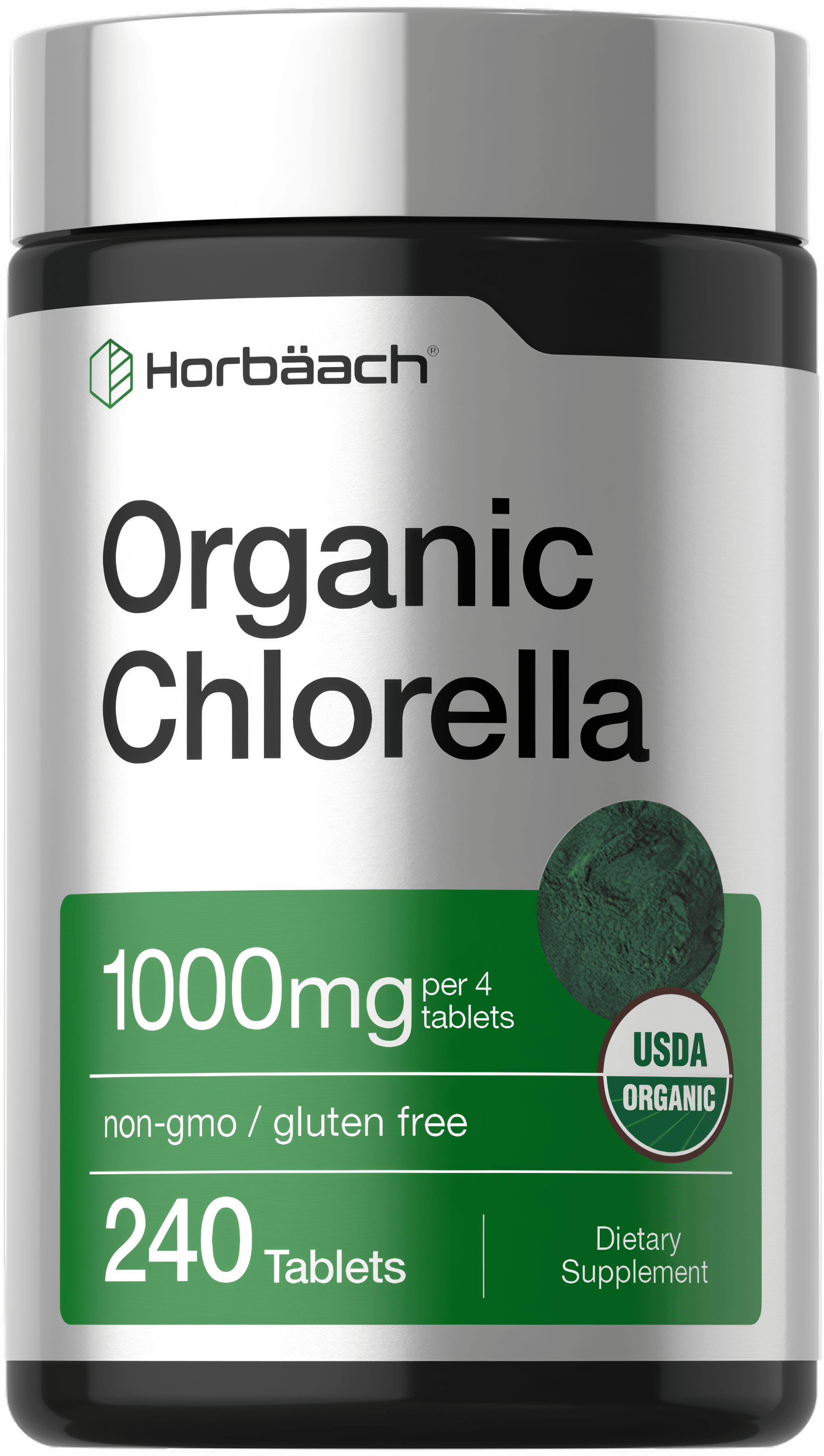 Organic Chlorella Tablets 1000mg