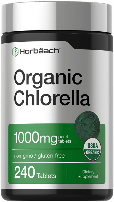 View 1 Organic Chlorella Tablets 1000mg