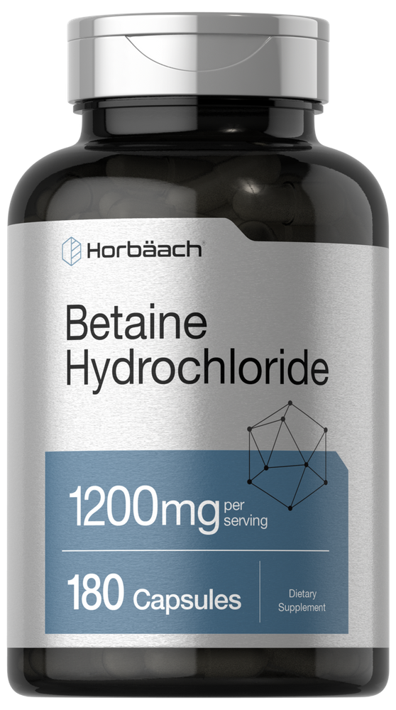 Betaine 1200mg | 180 Capsules