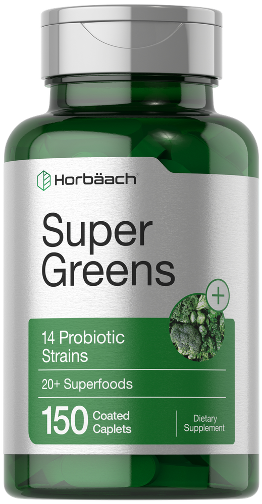 Super Greens with Probiotics | 150 Caplets