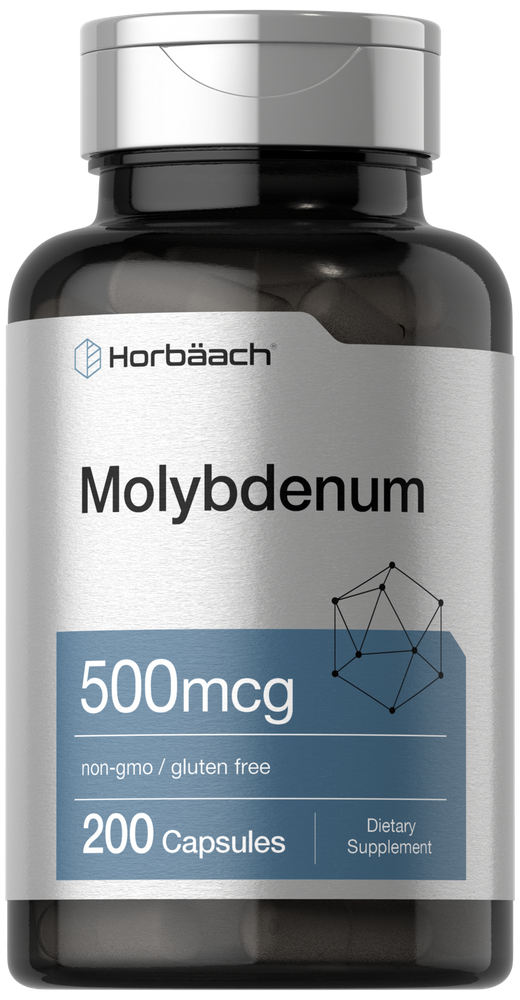 Molybdenum 500mcg | 200 Capsules