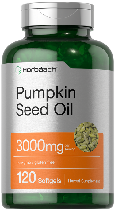 Pumpkin Seed Oil | 3000mg | 120 Softgels
