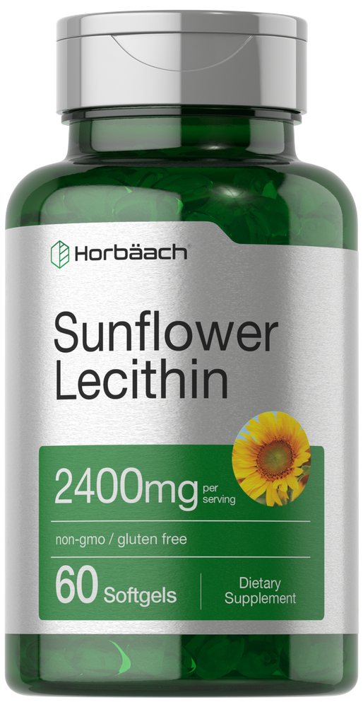 Sunflower Lecithin 2400mg | 60 Softgels