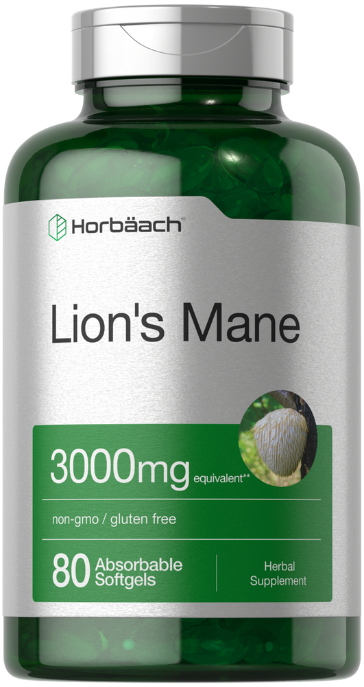 Lions Mane 3000mg | 80 Softgels