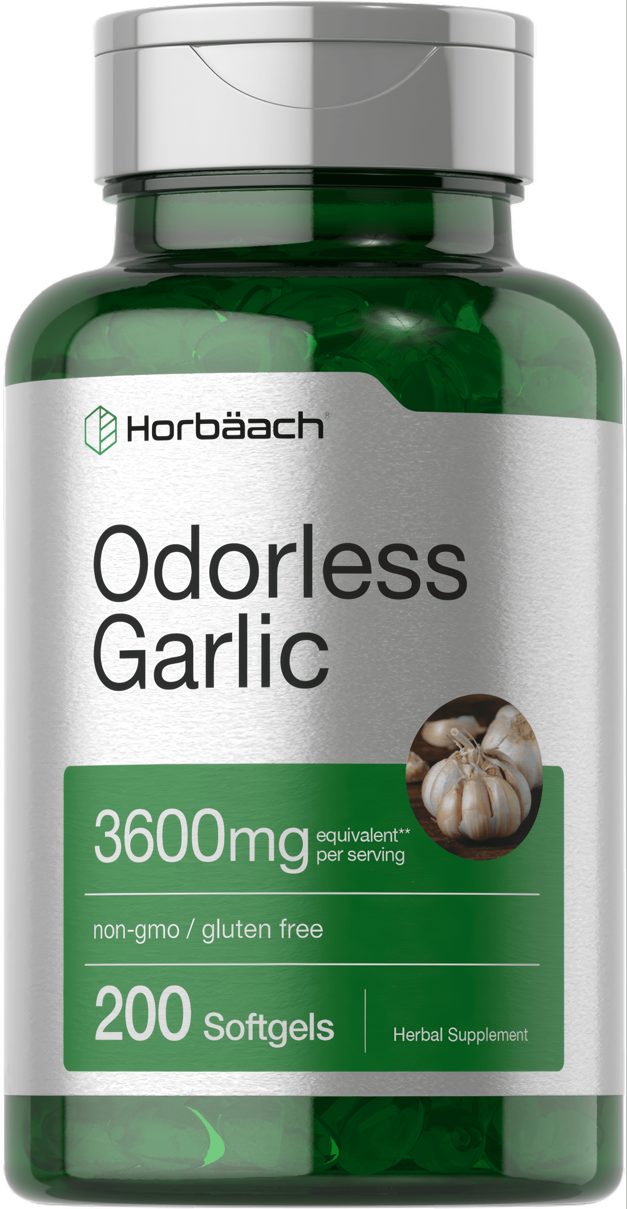 Odorless Garlic | 200 Softgels