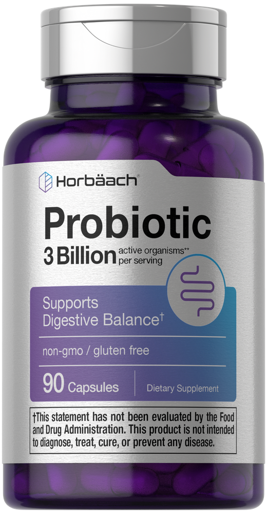 Probiotic 3 Billion CFUs | 90 Capsules