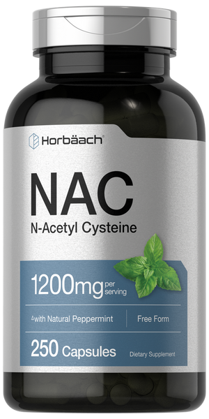 NAC 1200mg per serving | 250 Capsules