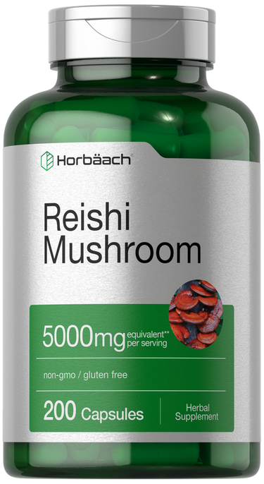 Reishi Mushroom 5000mg | 200 Capsules