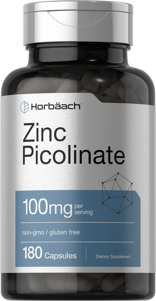 Zinc Picolinate 100mg | 180 Capsules