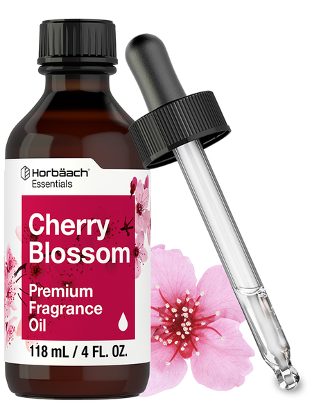 uh*Roh*Muh Japanese Cherry Blossom Fragrance Oil 15 ml with Euro Dropper  for Diffuser, Skin, Hair & Aromatherapy - Made in USA Cherry Fragrance Oil  