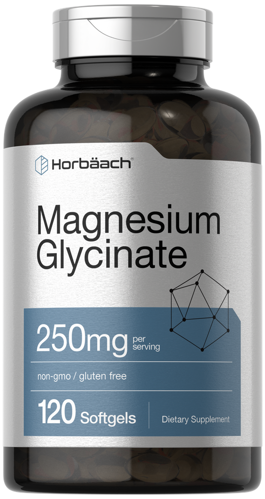 Magnesium Glycinate 250mg | 120 Softgels