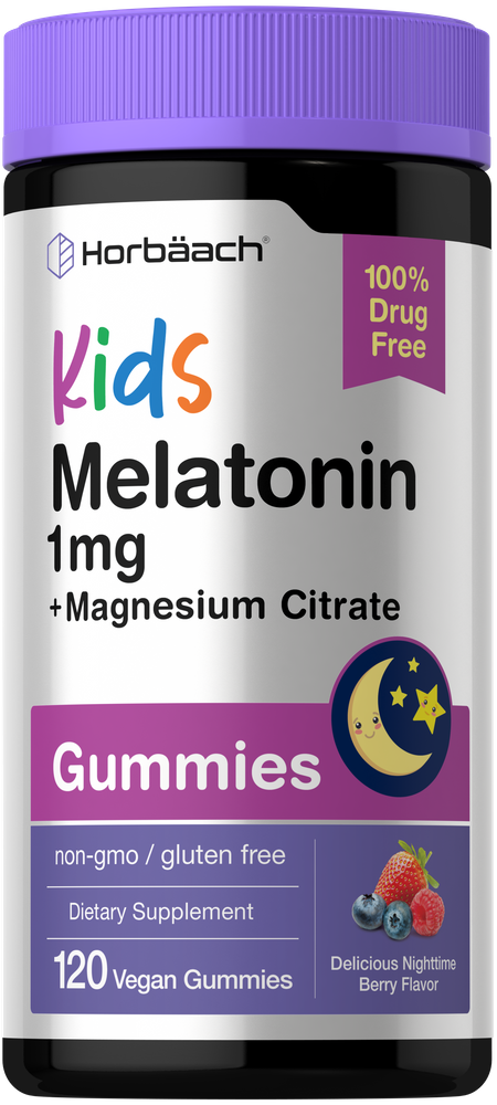 Kids Melatonin & Magnesium | 120 Gummies