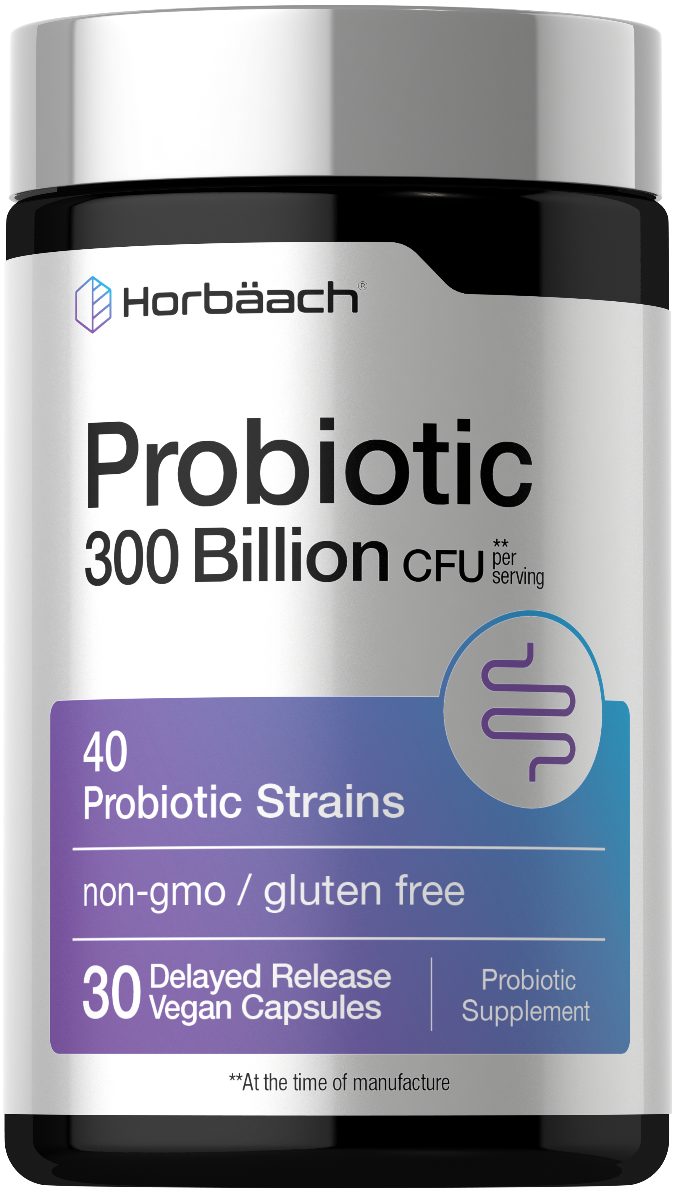 Probiotics for Women and Men | 300 Billion CFU | 30 Capsules
