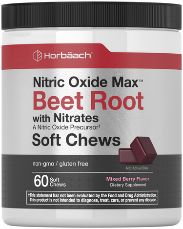 View 1 Nitric Oxide Beet Root Soft Chews | 60 Count