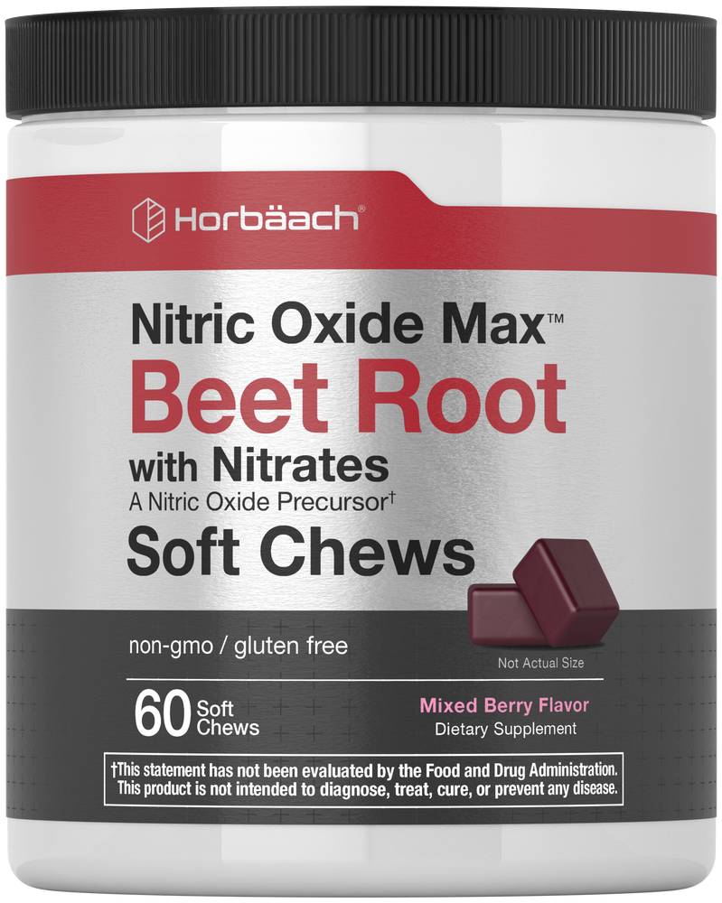 Nitric Oxide Beet Root Soft Chews | 60 Count