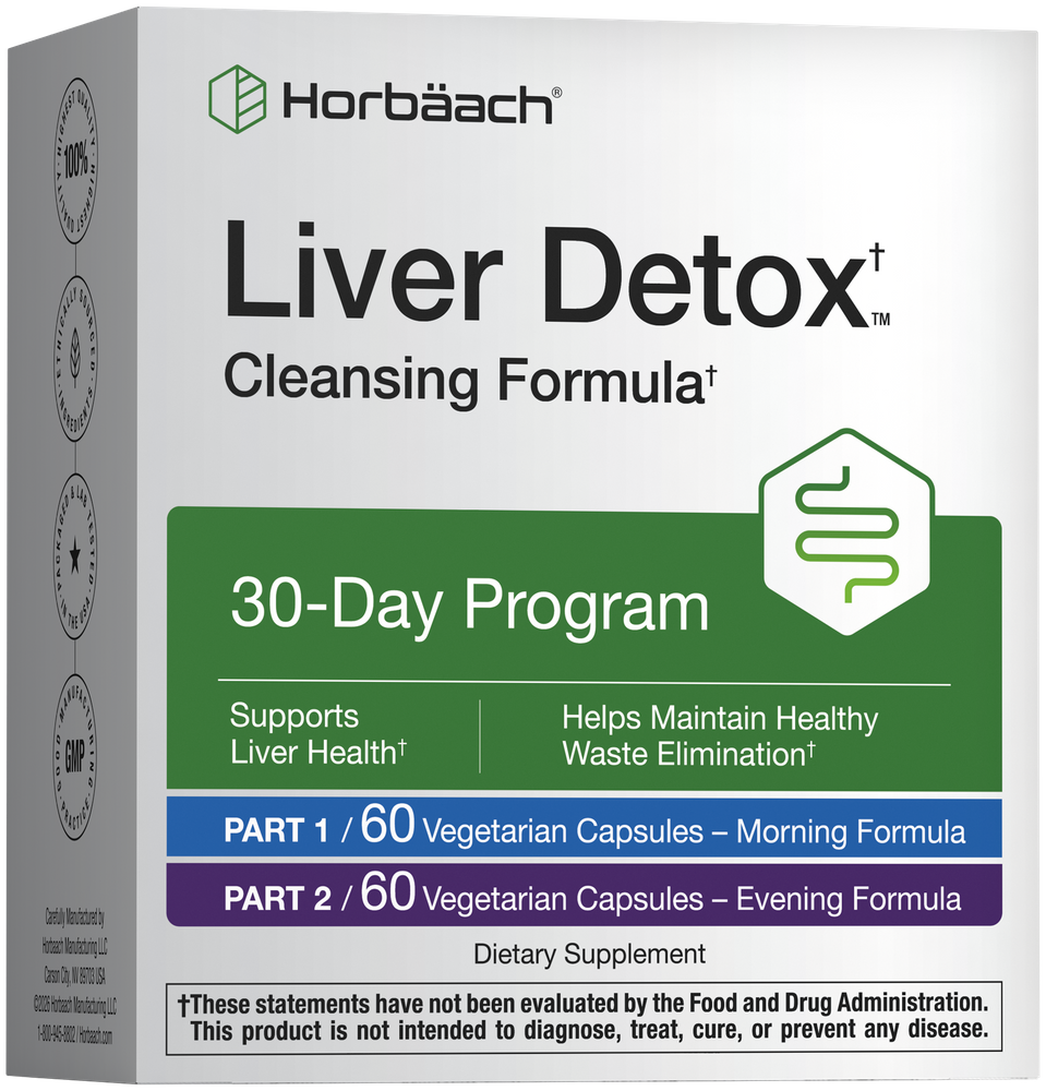 Liver Detox Kit | 120 Vegetarian Capsules