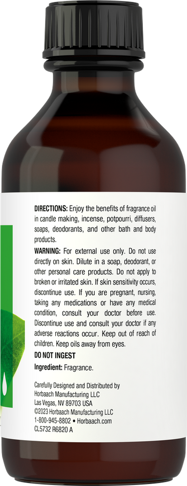 Green Tea Fragrance Oil | 4oz Liquid
