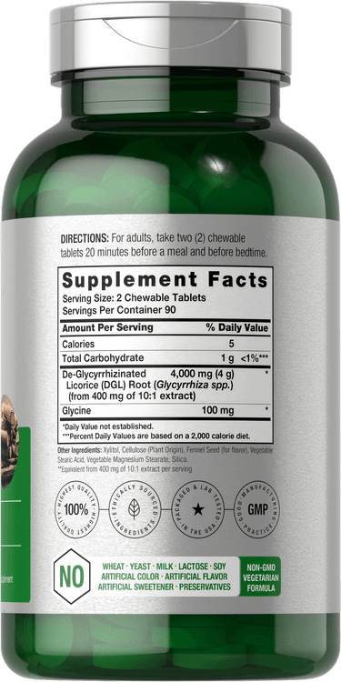 View 2 DGL Süßholz | 180 Kautabletten