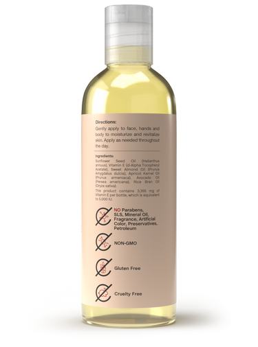 Vitamin E Oil 5000 IU | 4oz Liquid