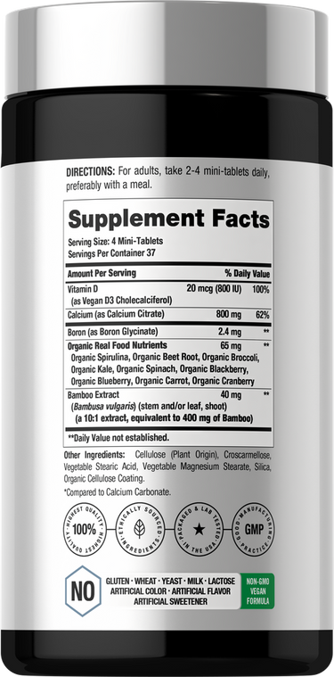 View 2 Calcium Citrate with Vitamin D3 | 150 Tablets