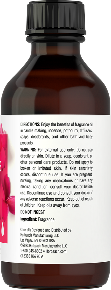Plumeria Fragrance Oil | 4oz Liquid