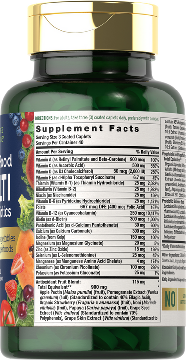 Whole Food Multivitamin | 120 Caplets