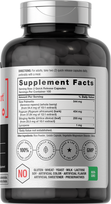 Enhanced Prostate Supplement | 200 Capsules
