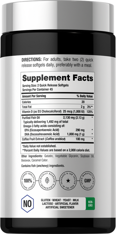 View 2 Omega + D3 | 90 Softgels