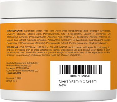 Vitamin C | 4oz Cream